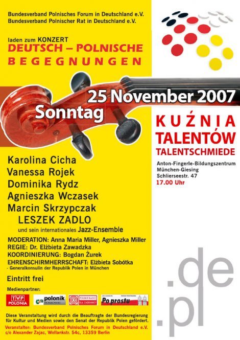 Plakat koncertowy